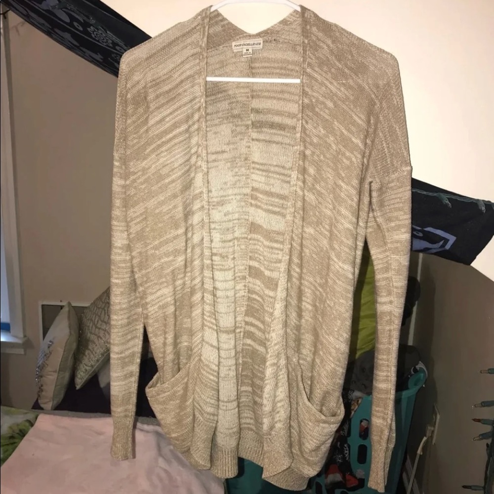 Beige Cardigan